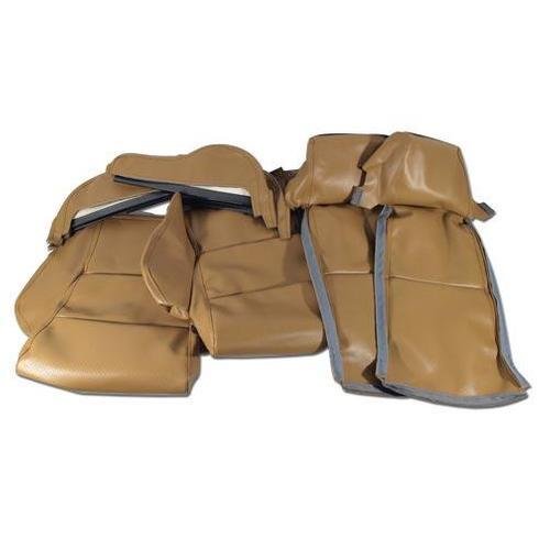 Corvette Leather Like Seat Covers. Saddle Sport: 1984-1987