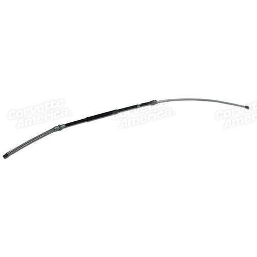 Corvette Park Brake Cable. Rear LH-Drum Brake: 1964-1965