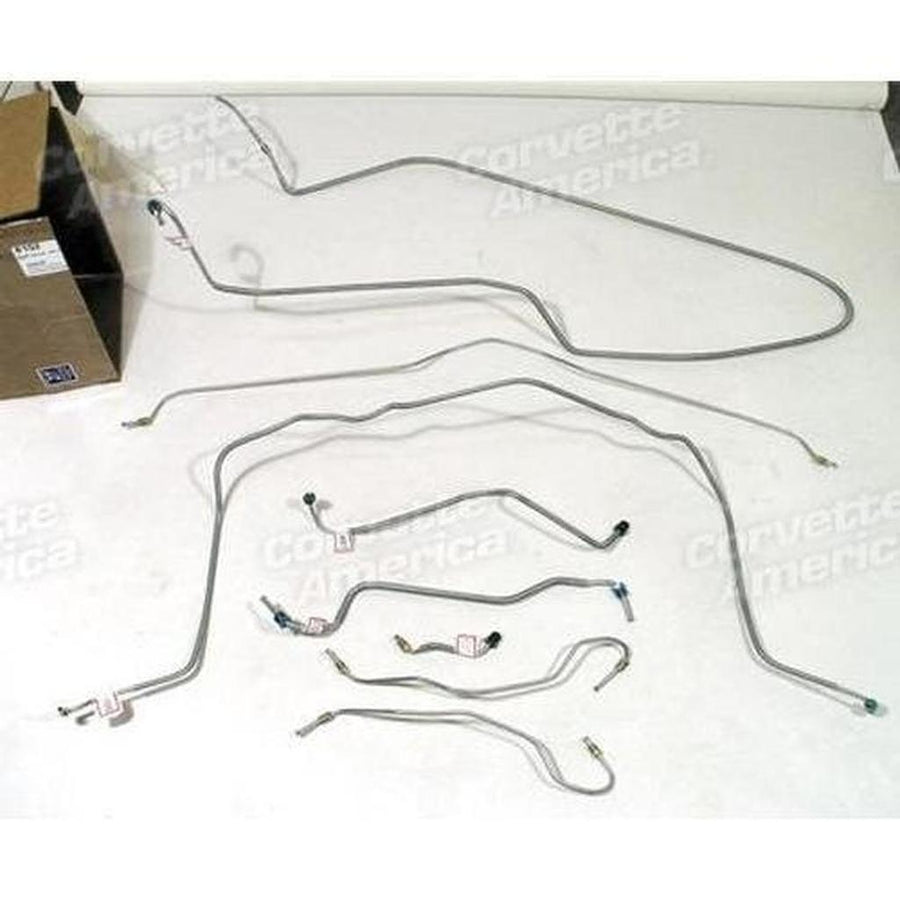 1970-1973 Corvette C3 Brake Line Set - W/O Power Brake