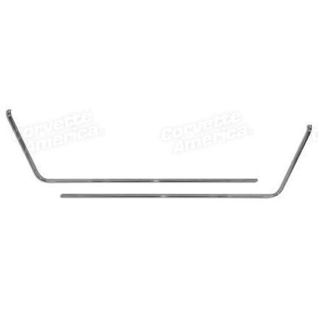 C2 1963-1964 Corvette Door Panel Trim Strips - Pair