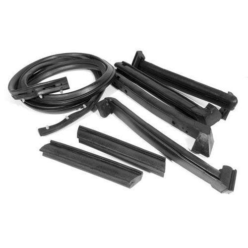 Corvette Weatherstrip Kit. Convertible Top 7 Piece - Import: 1986-1996