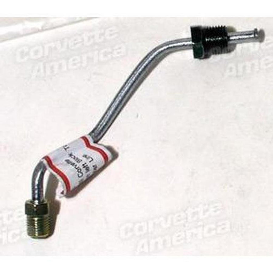 1969 Corvette C3 Brake Line - Left Front Block To Flex Hose