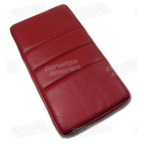 Corvette Console Cushion. Red: 1986-1989