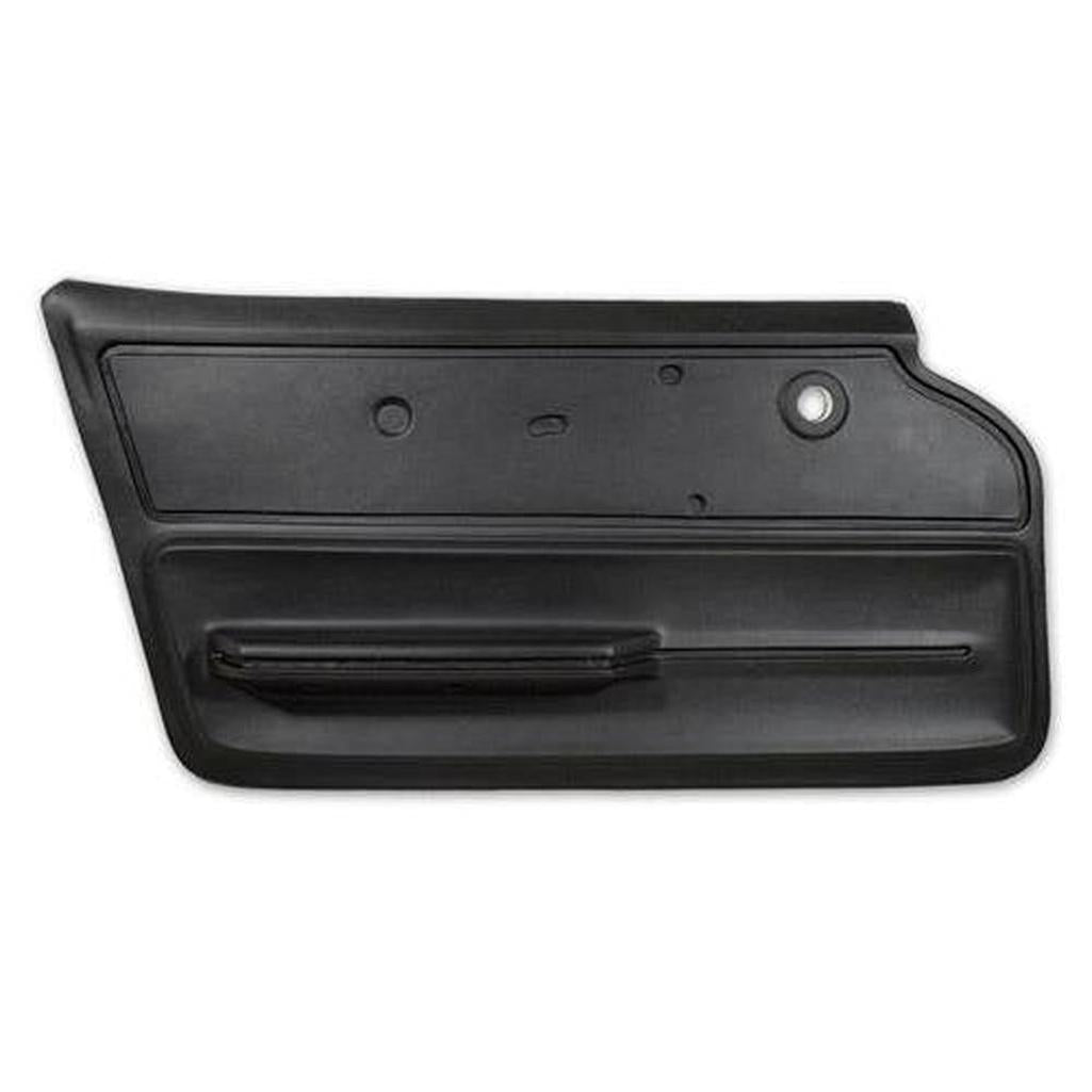 Corvette Door Panel. Black Convertible With Felt LH: 1967