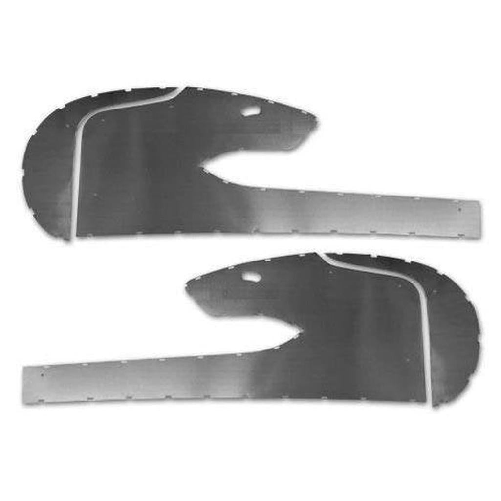 Corvette Door & Kick Panel Sheet Metal. 4 Piece: 1959