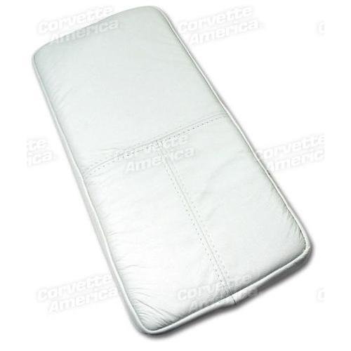 Corvette Console Cushion. White: 1992-1993