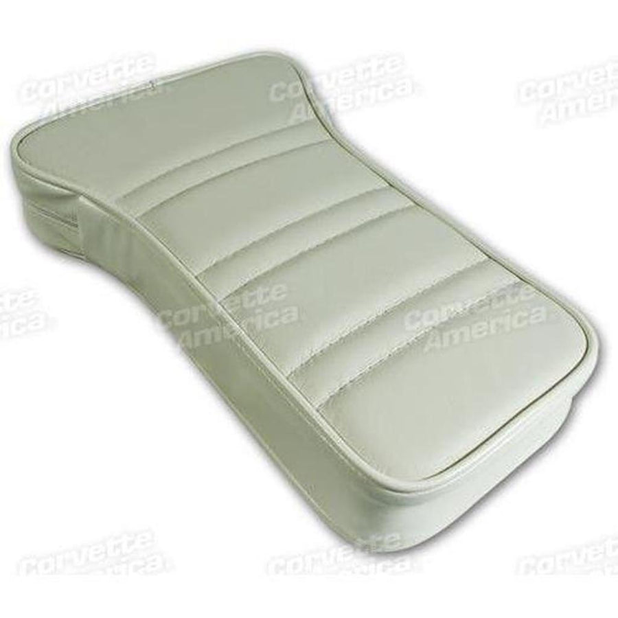 1976-1977 Corvette C3 Center Armrest - White Leather