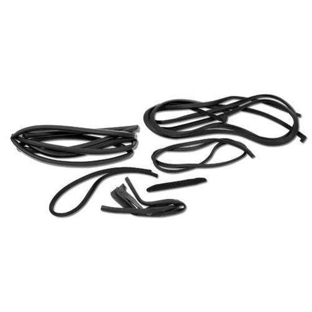 Corvette Weatherstrip Kit. Body 8 Piece: 1956-1957