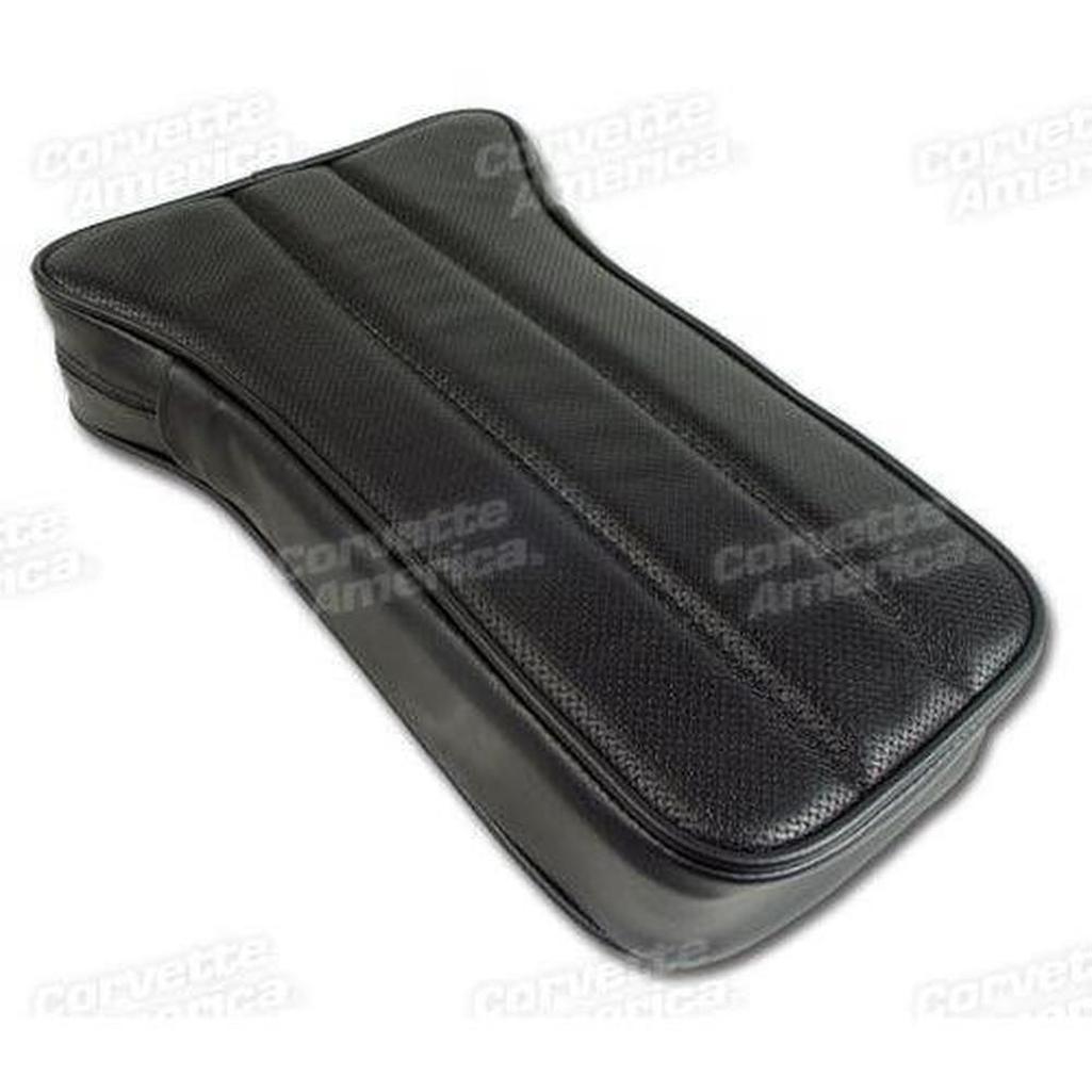 1968 Corvette C3 Center Armrest - Black Leather