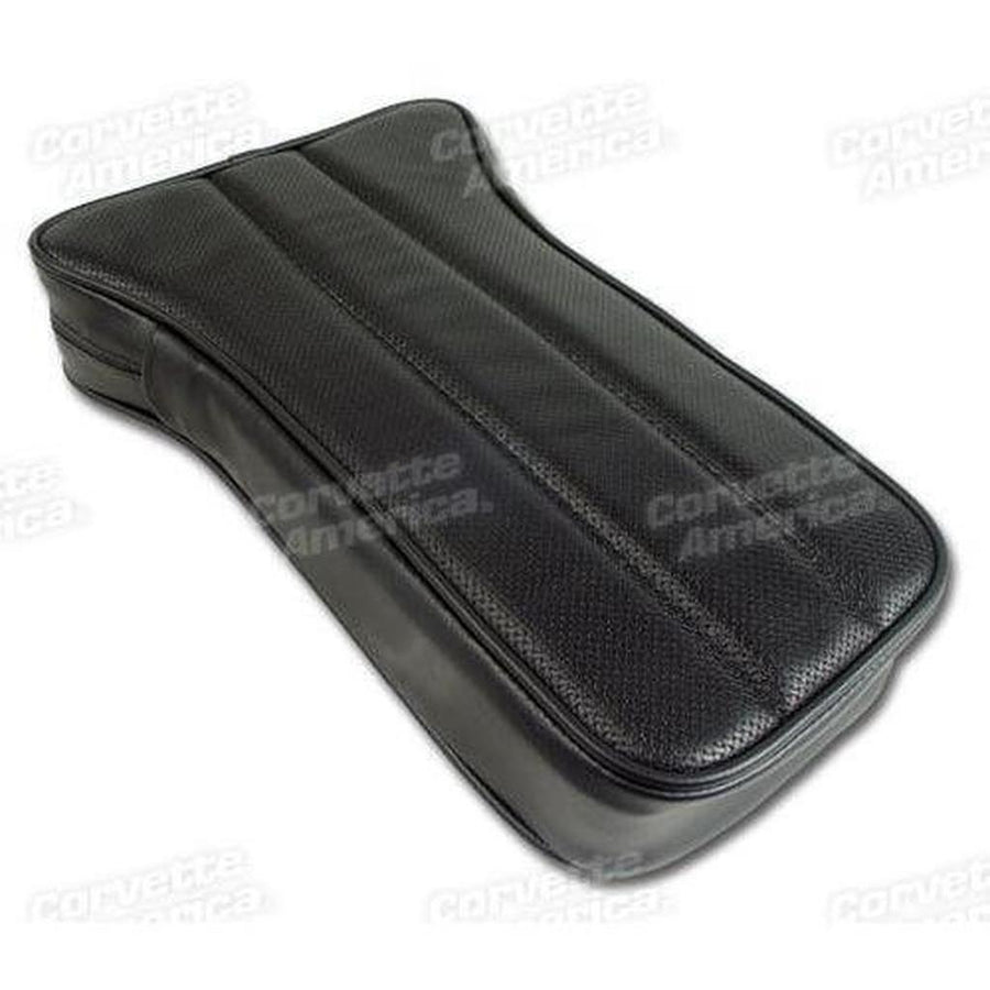 1968 Corvette C3 Center Armrest - Black Leather