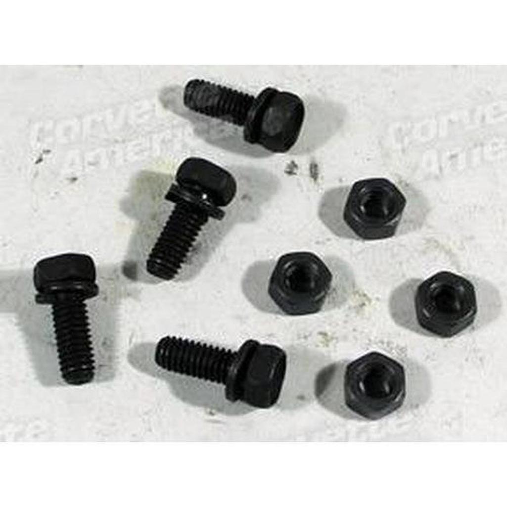 Corvette Front Suspension Lower Bumper Bolt Kit.: 1963-1982