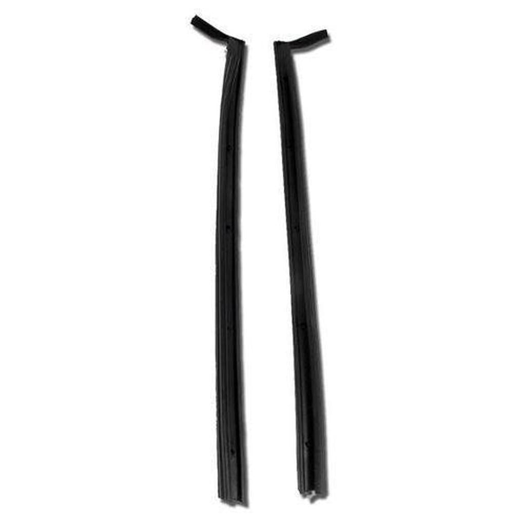 Corvette Weatherstrip. Hardtop Side Rail Horizontals: 1956-1962