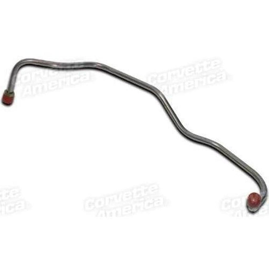 1970-1976 Corvette C3 Gas Line - Stainless Steel Pump To Carburetor 300/350/L48/L82