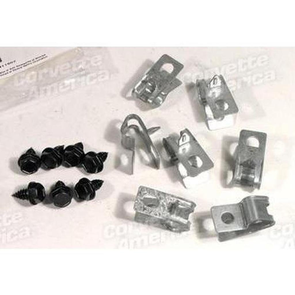 1968 Corvette C3 Fuel Line CLips - 14 Piece Set