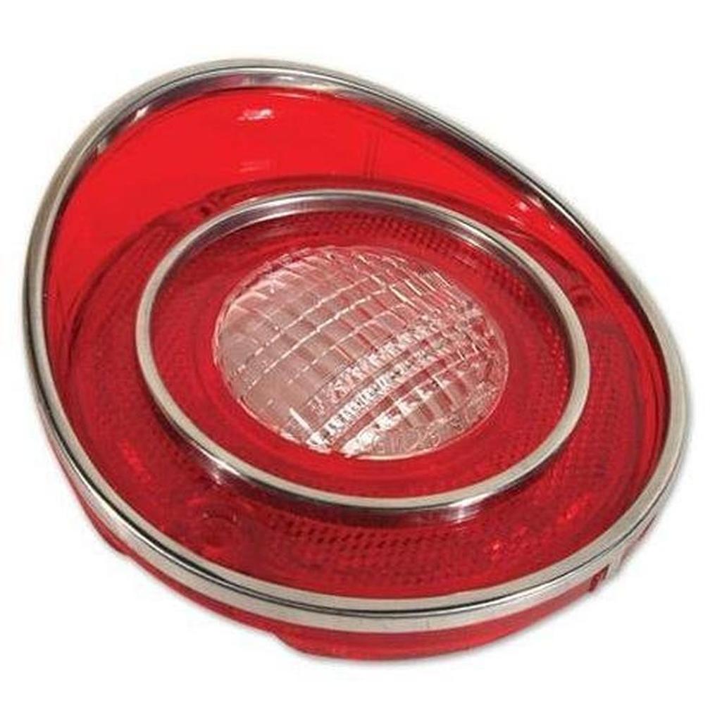 1971-1973 Corvette C3 Backup Light Lens - Domed Center 71L