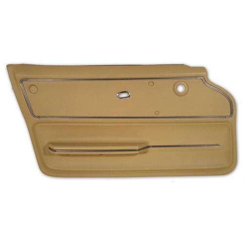 Corvette Door Panel. Saddle Coupe With Trim LH: 1965-1966