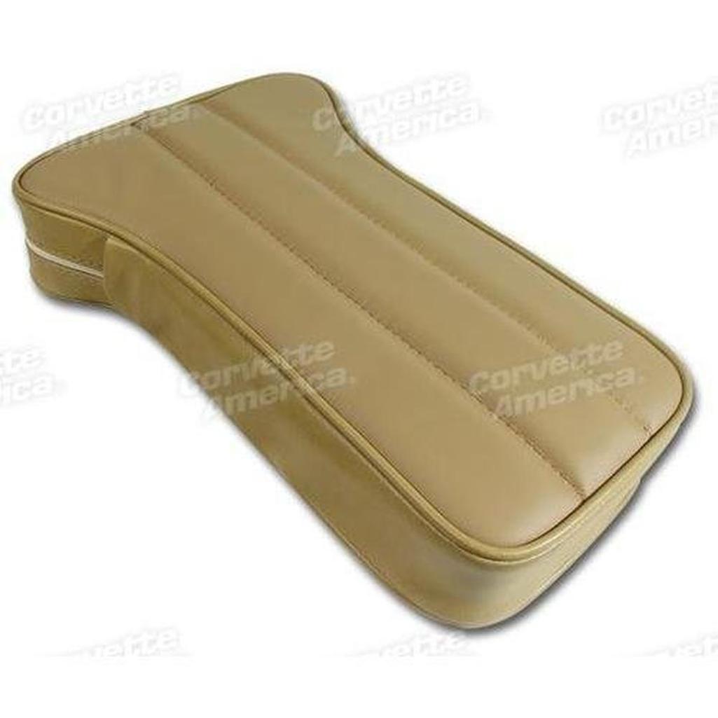 1970-1971 Corvette C3 Center Armrest - Light Saddle Leather