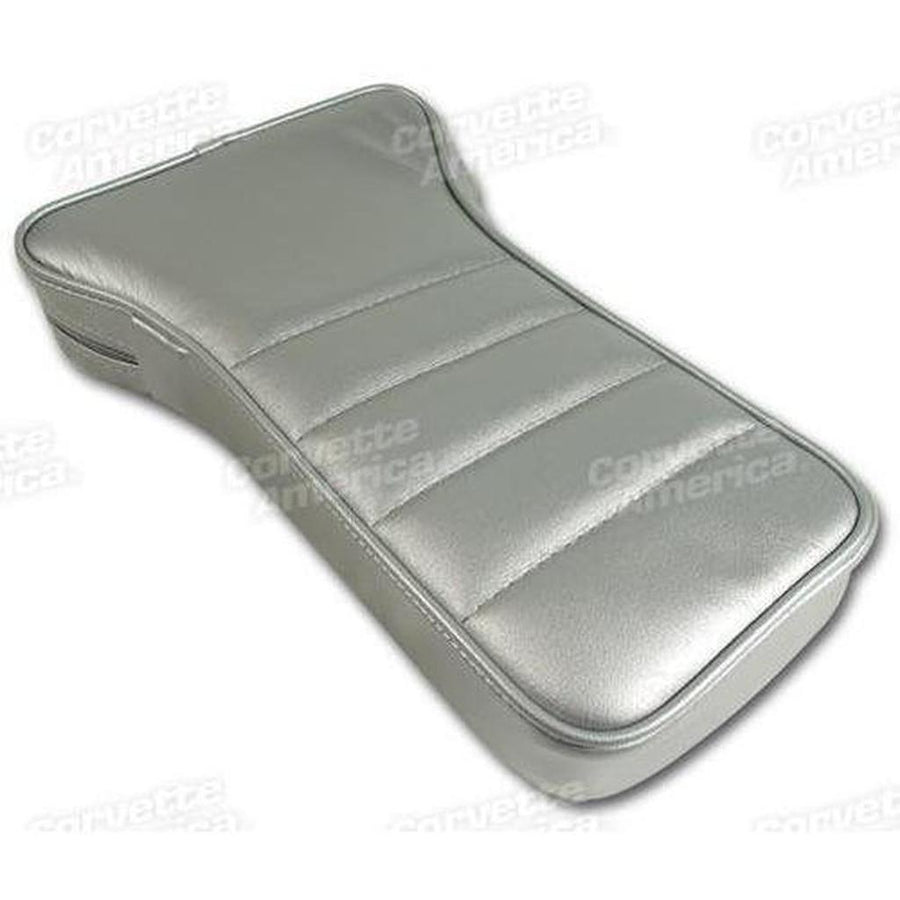 1978 Corvette C3 Center Armrest - Silver Pace Leather