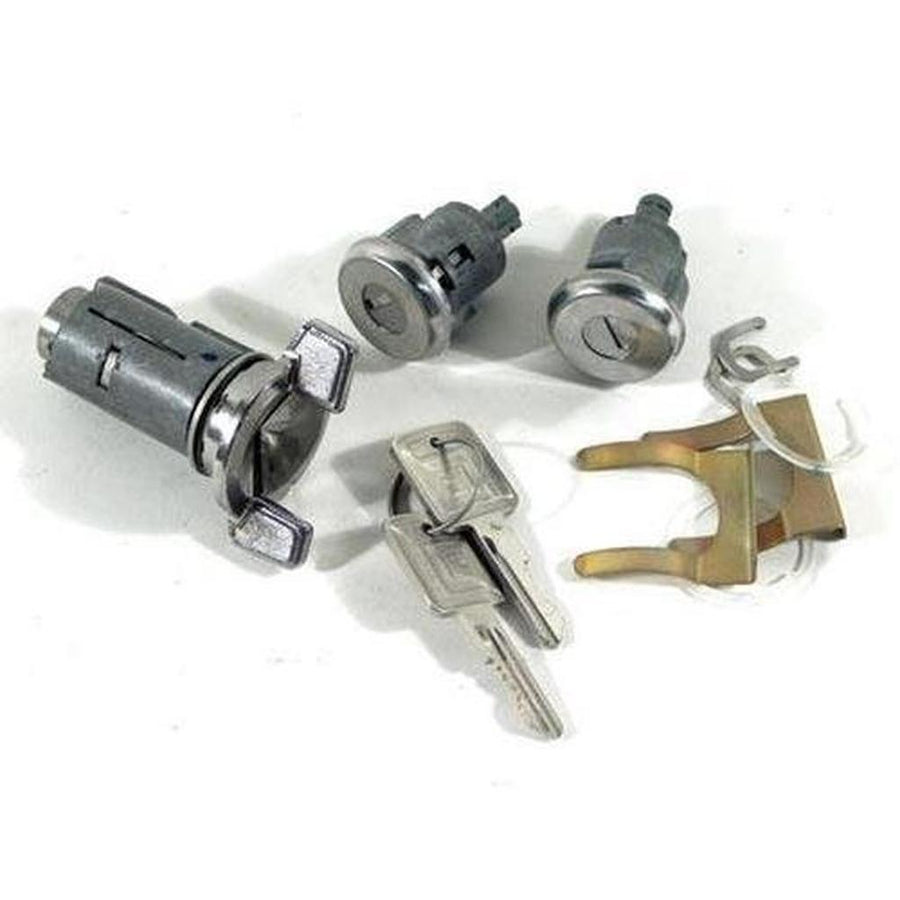 1979-1982 Corvette C3 Lock Set - Ignition/Doors W/Electric Locks