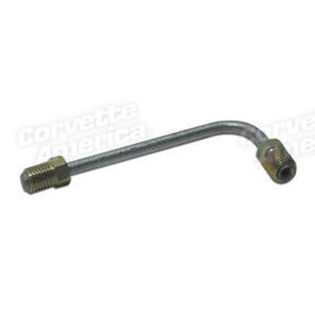 Corvette Brake Line. Left Front Block To Flex Hose: 1963-1968