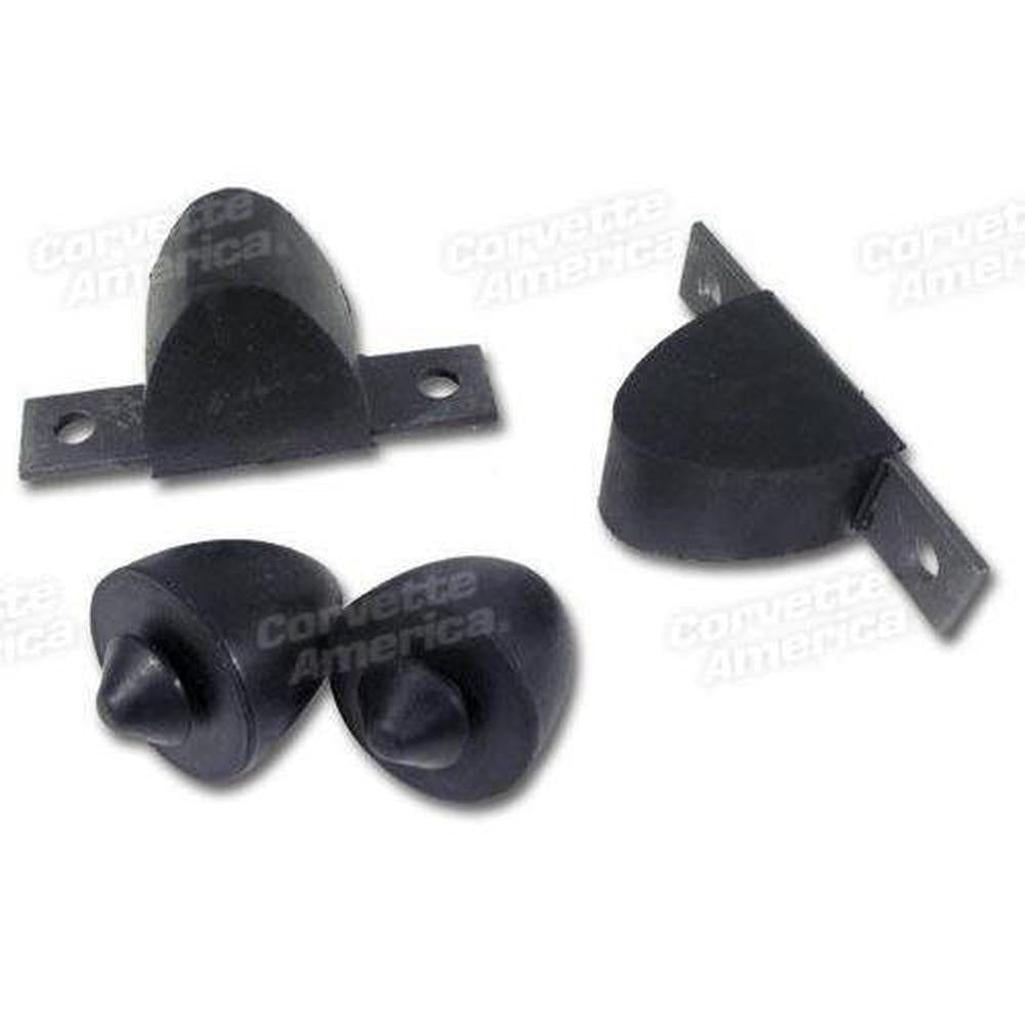 Corvette Front Suspension Bumper Set. Upper/Lower: 1963-1982