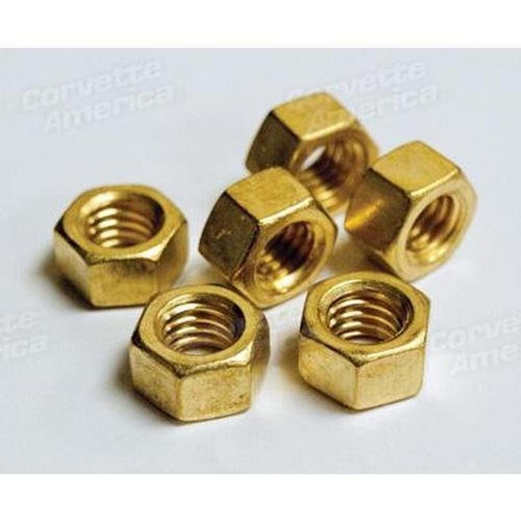 Corvette Exhaust Manifold Nut Set.: 1956-1979
