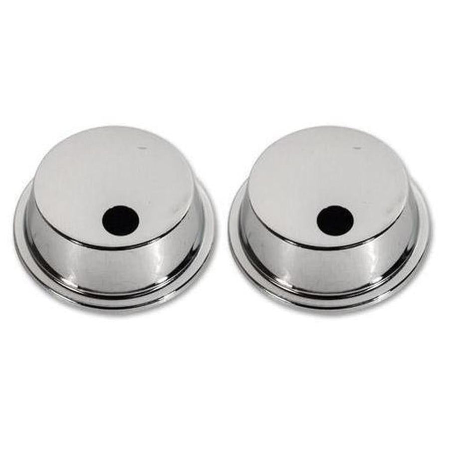 1968-1982 Corvette C3 Headlight Actuator Covers - Chrome