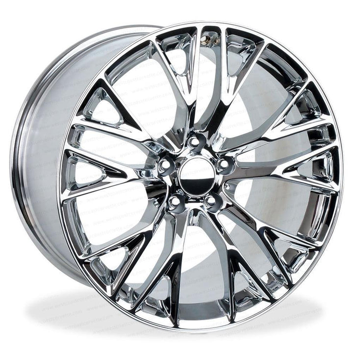 LM-IMAGE-14807108-C7 Corvette Z06 Style Reproduction Wheels : Chrome,Wheels & Tires