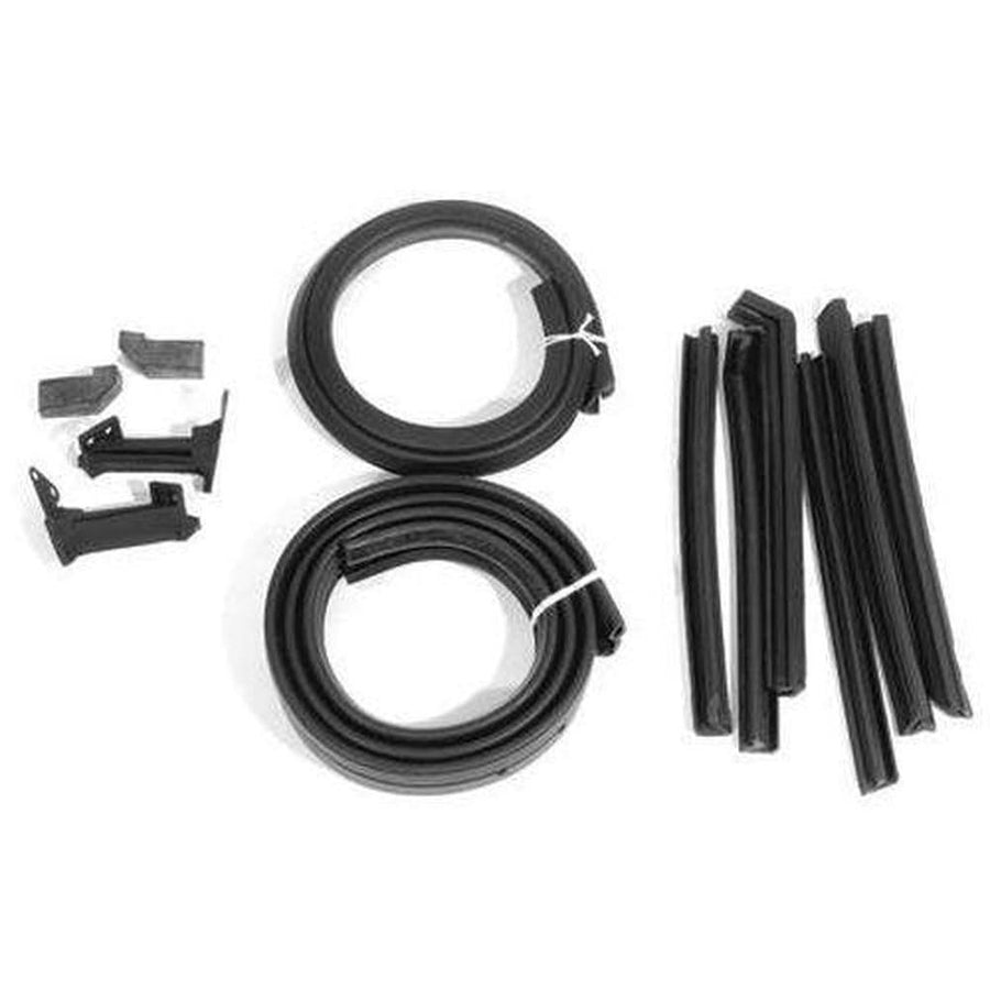 Corvette Weatherstrip Kit. Convertible Top 12 Piece: 1956-1960