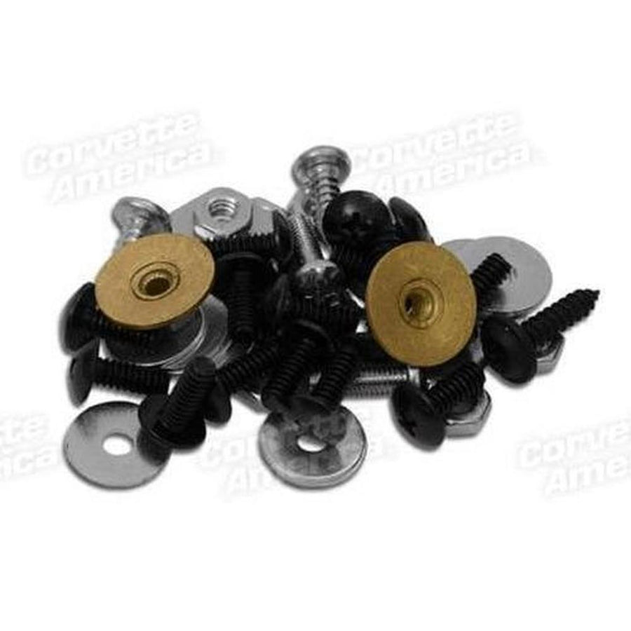 1968-1975 Corvette C3 Weatherstrip Fastener Kit - Convertible Top 50 Piece