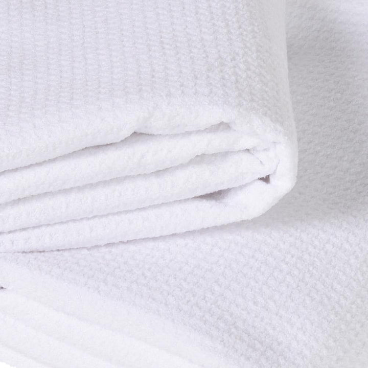 Liquid X Waffle Weave Microfiber Drying Towel XL White 25" x 36"