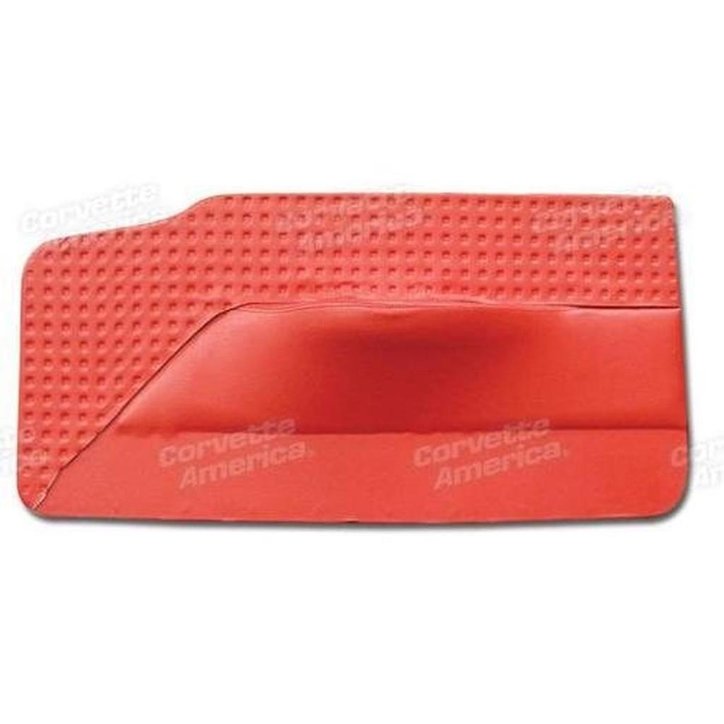 Corvette Door Panels. Red: 1956-1957