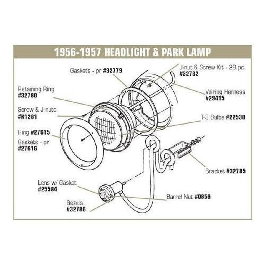 Corvette Park Light Sockets. W/Wire: 1953-1954