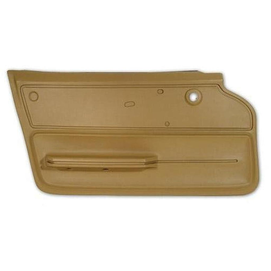 Corvette Door Panel. Saddle Coupe With Felt LH: 1965-1966
