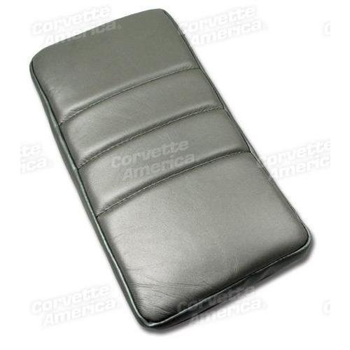 Corvette Console Cushion. Gray: 1984-1987