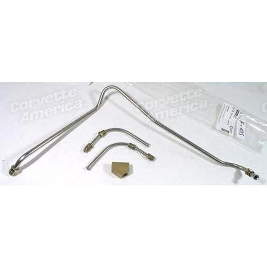 Corvette Gas Line. Stainless Steel - Pump To Carburetor L88: 1967-1969