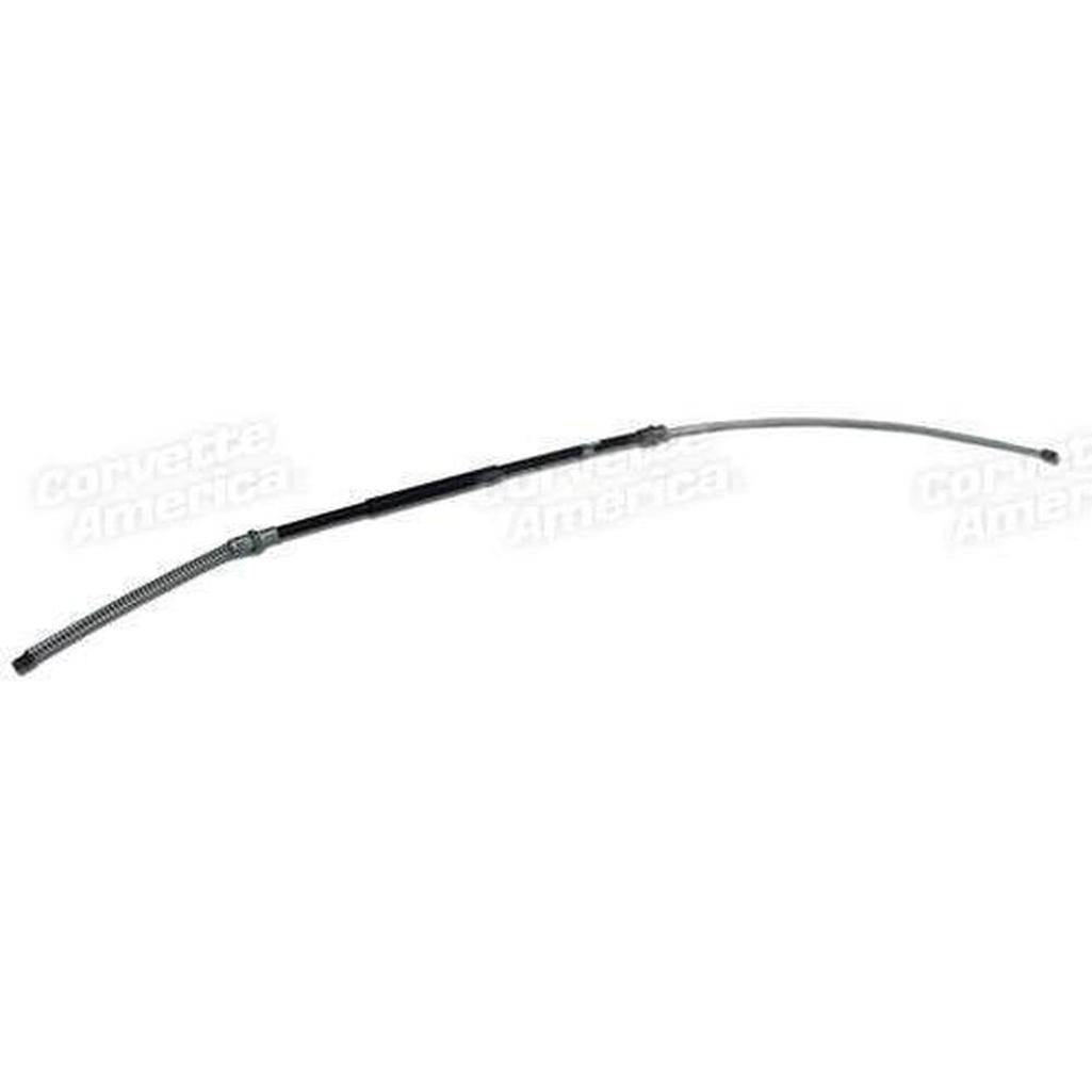 Corvette Park Brake Cable. Rear LH-Drum Brake: 1964-1965