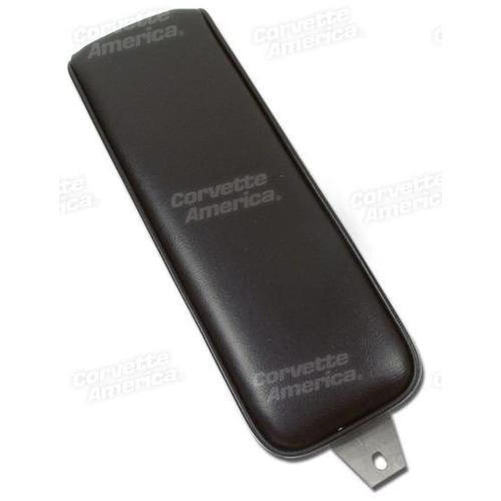 Corvette Center Armrest. Dark Blue Vinyl: 1966