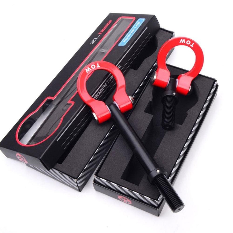 Corvette Feather Light Stealth D-Ring Tow Hooks : C7 Z51, Z06, Grand Sport:C8 Stingray,E-Ray