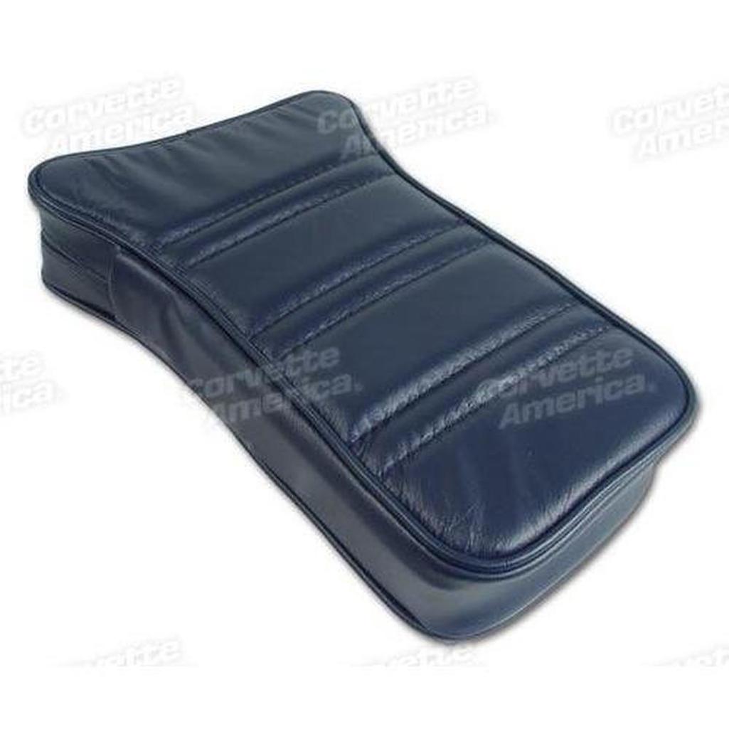 1973-1975 Corvette C3 Center Armrest - Dark Blue Leather