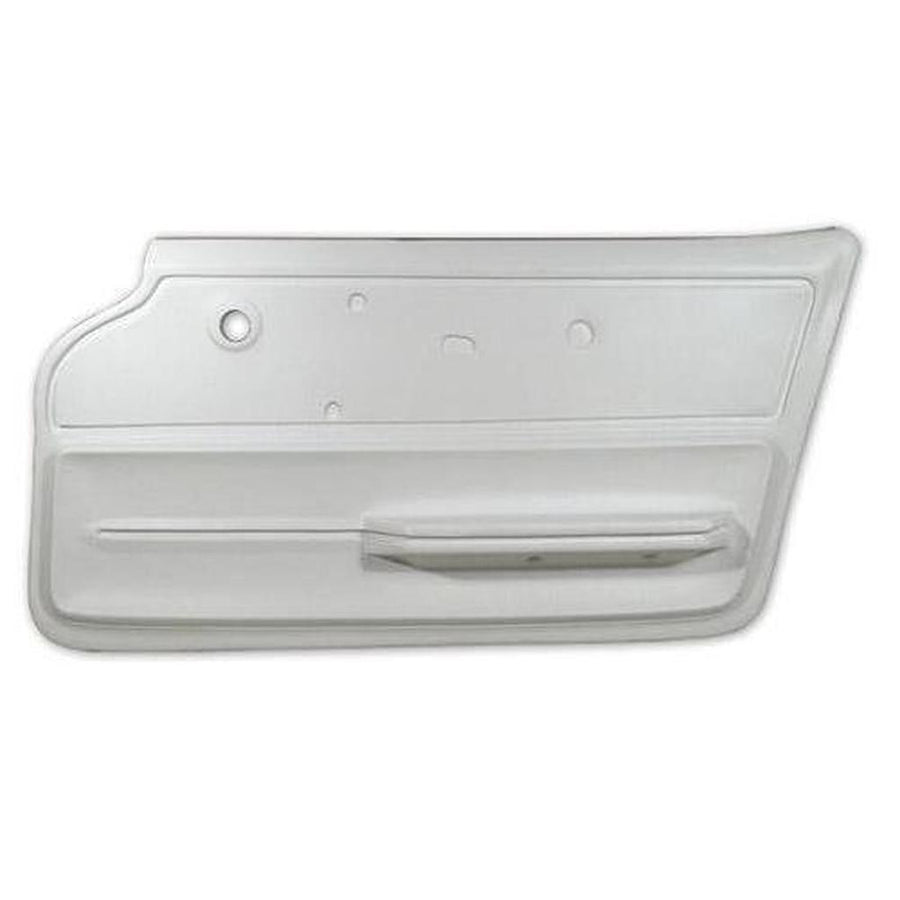 Corvette Door Panel. White Convertible With Felt RH: 1967