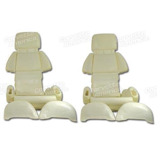 Corvette Seat Foam. Sport 4 Piece Set: 1989-1990