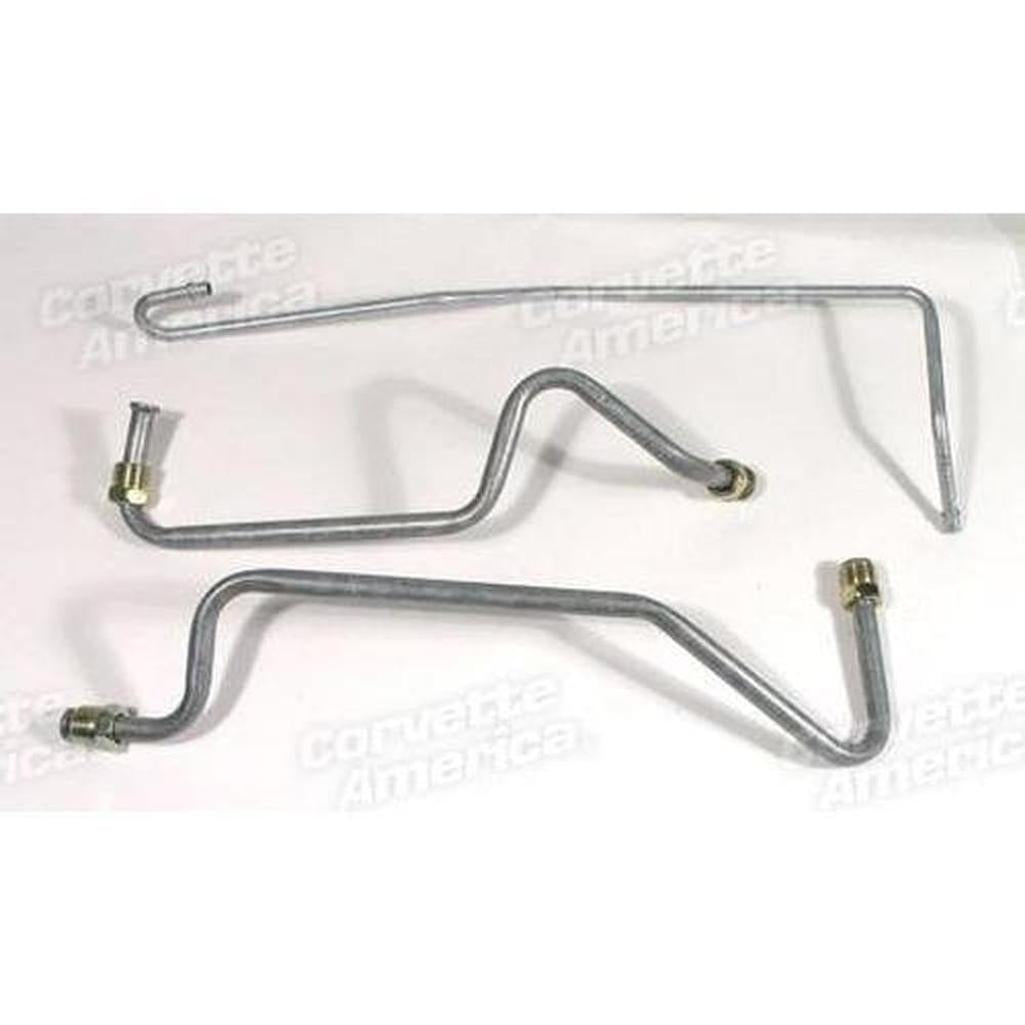 Corvette Gas Line. Pump To Carburetor 300hp & 350hp: 1968-1969
