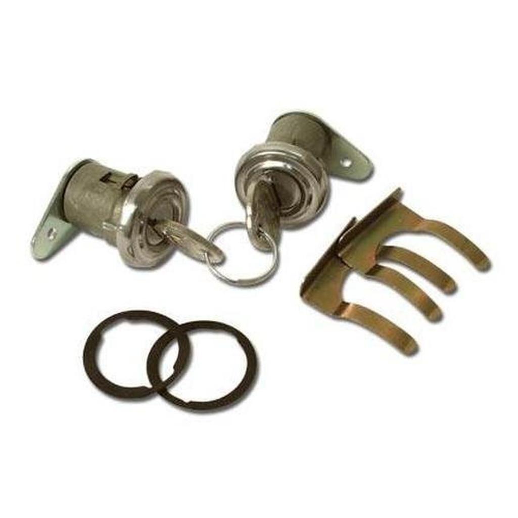 C1 1956-1958 Corvette Door Locks - Pair