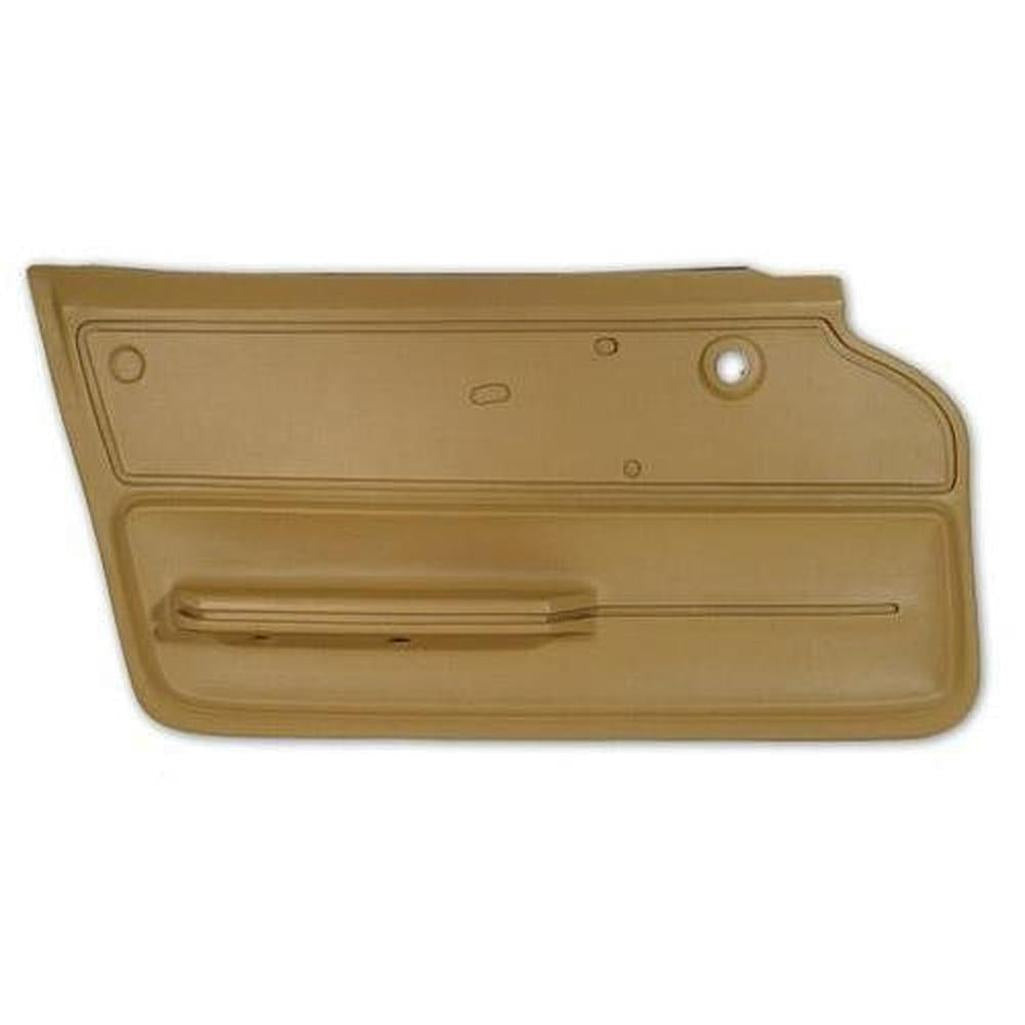 Corvette Door Panel. Saddle Coupe With Felt LH: 1965-1966