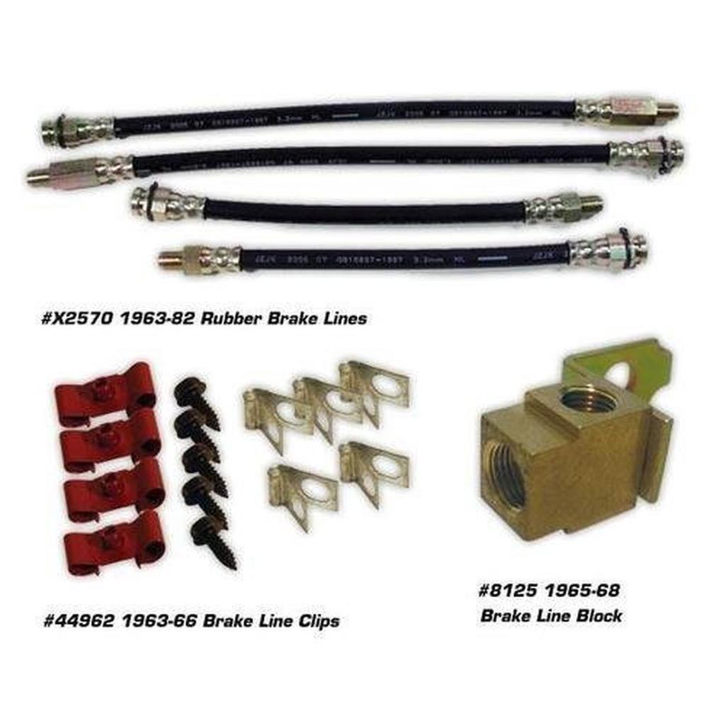 Corvette Clip. Brake Line Below Master Cylinder: 1966-1967