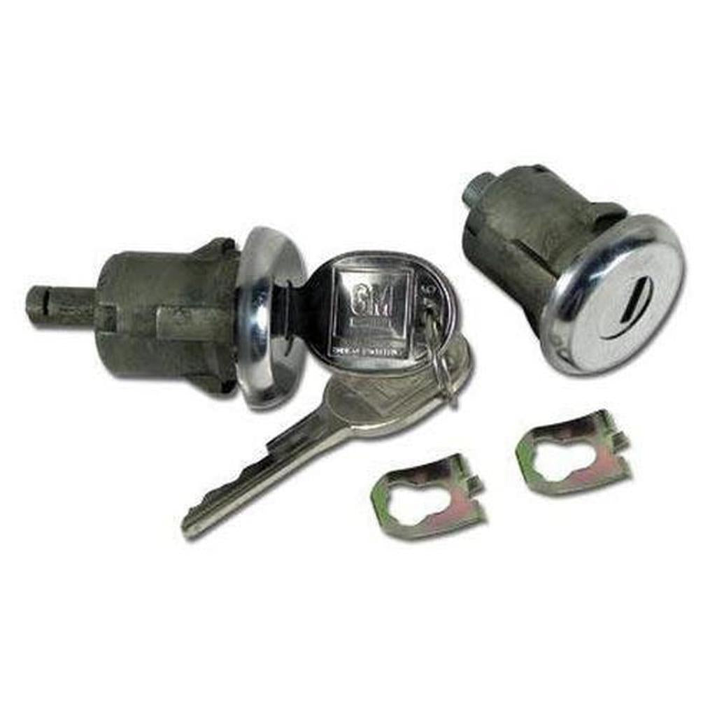 Corvette Door Locks. LH Electric/RH Manual: 1978-1982
