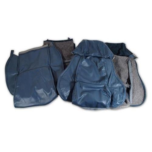 Corvette Leather Seat Covers. Blue Standard: 1984-1985