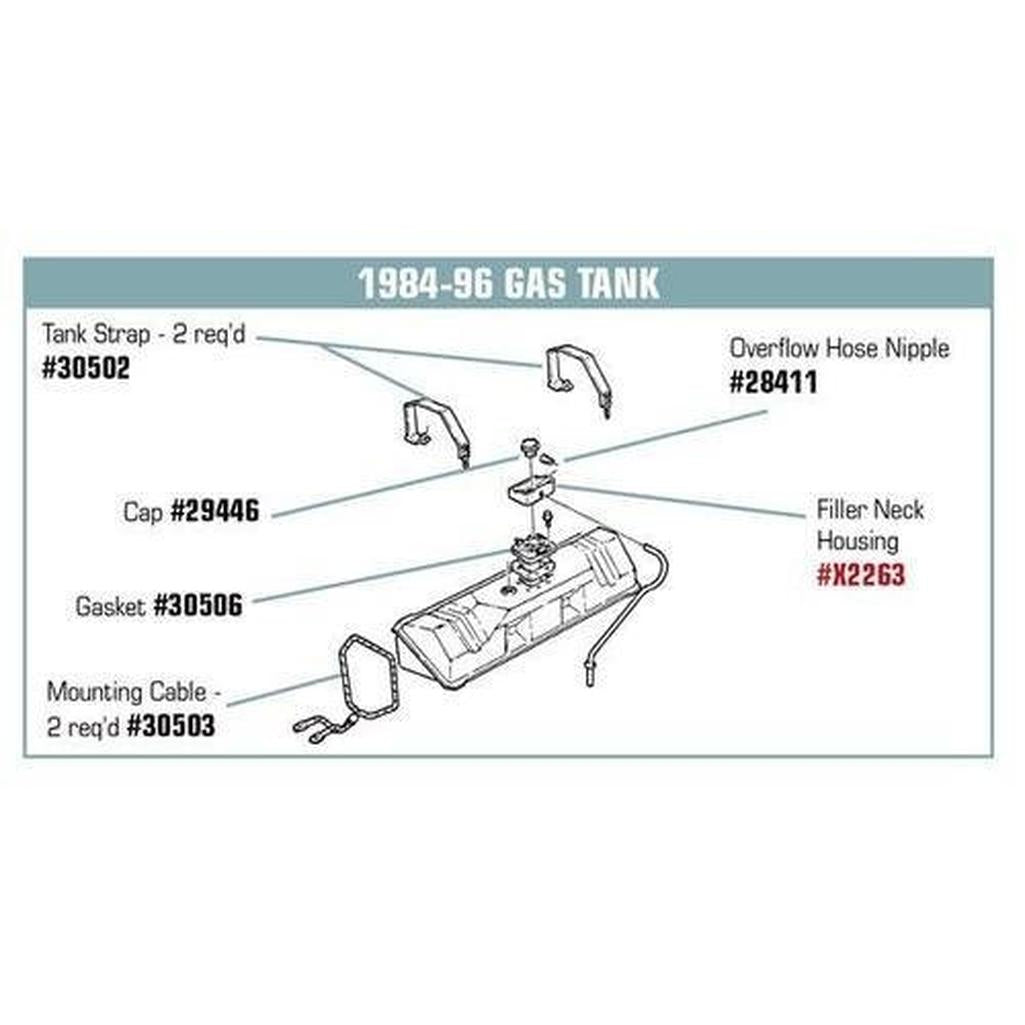 Corvette Fuel Injector Gasket Kit: 1985-1991