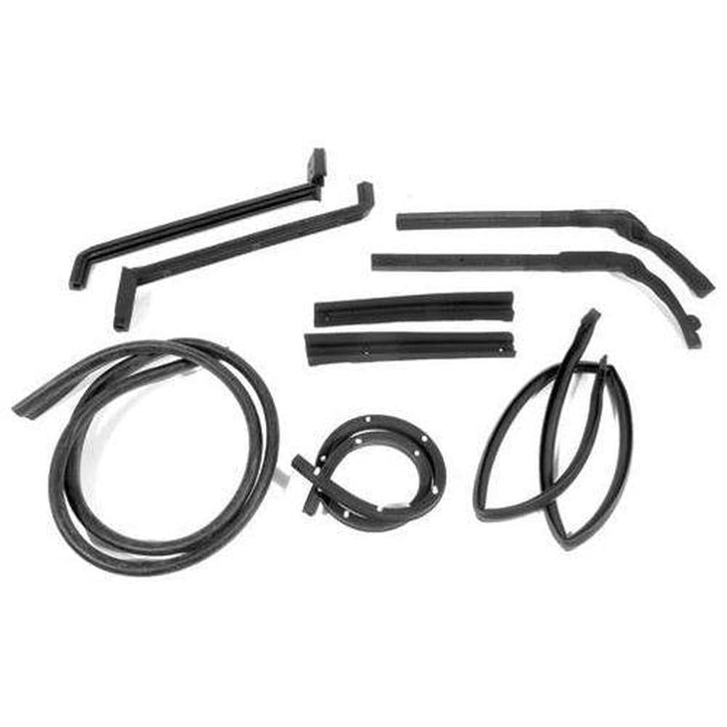 Corvette Weatherstrip Kit. Hardtop 9 Piece - USA: 1963-1967